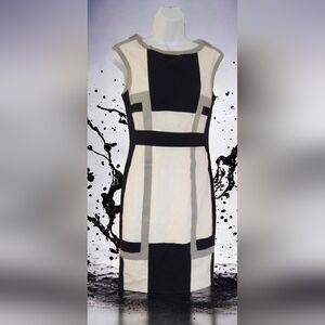 Karen Millen England Colour Block Wedding Formal Occasion Prom Dress